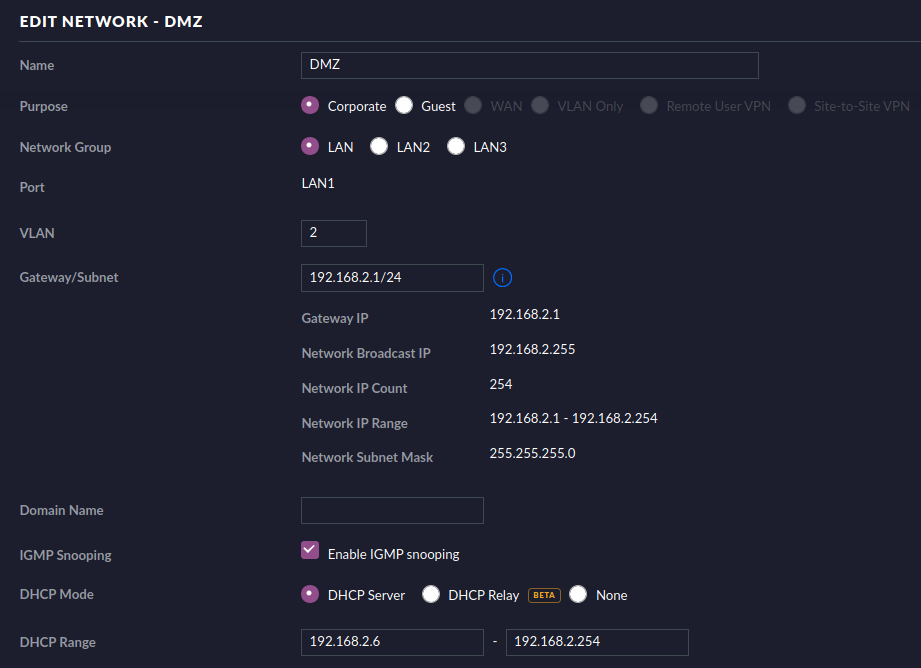 DMZ network