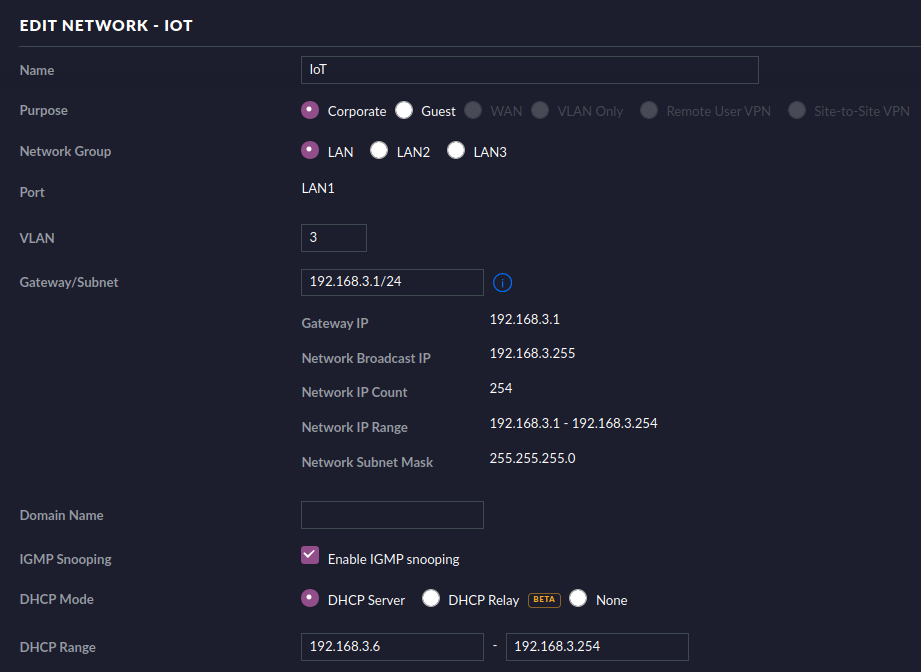 IoT network